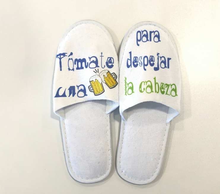 Zapatillas De Casa Personalizadas - Foto 1/1