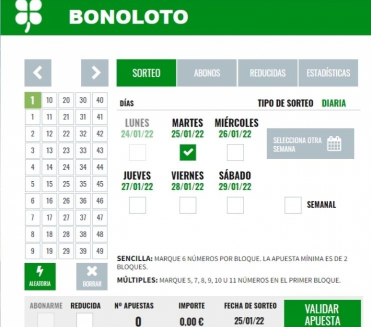 Bonoloto Online - Foto 2/2