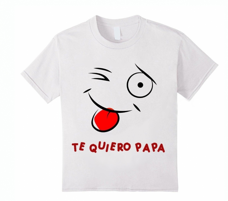 Camiseta Personalizada - Te Quiero Papá - Foto 1/1