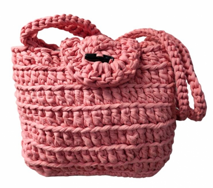 Bolso Hecho A Mano A Crochet - Foto 2/2