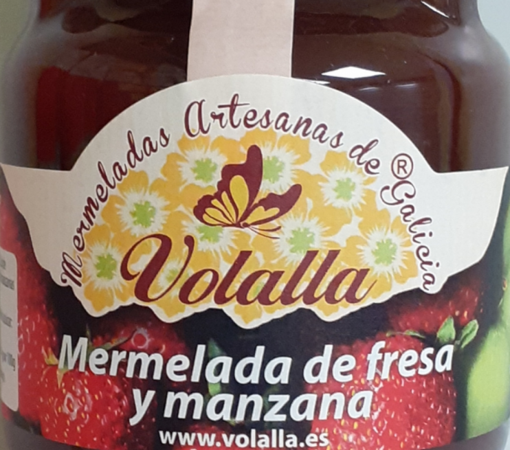 Mermelada Artesana De Fresa Y Manzana Volalla - Foto 1/1