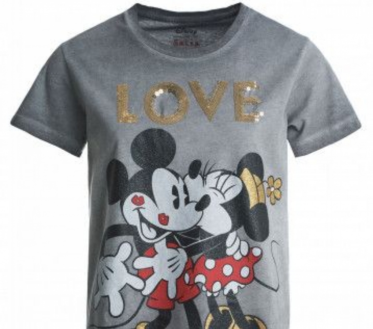 Camiseta Love Micky Minnie Salsa Jeans - Foto 1/1
