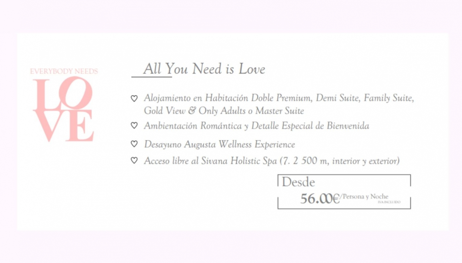 All you need is love - Alojamiento romántico con desayuno y acceso al Spa 56€/persona - foto 2/11
